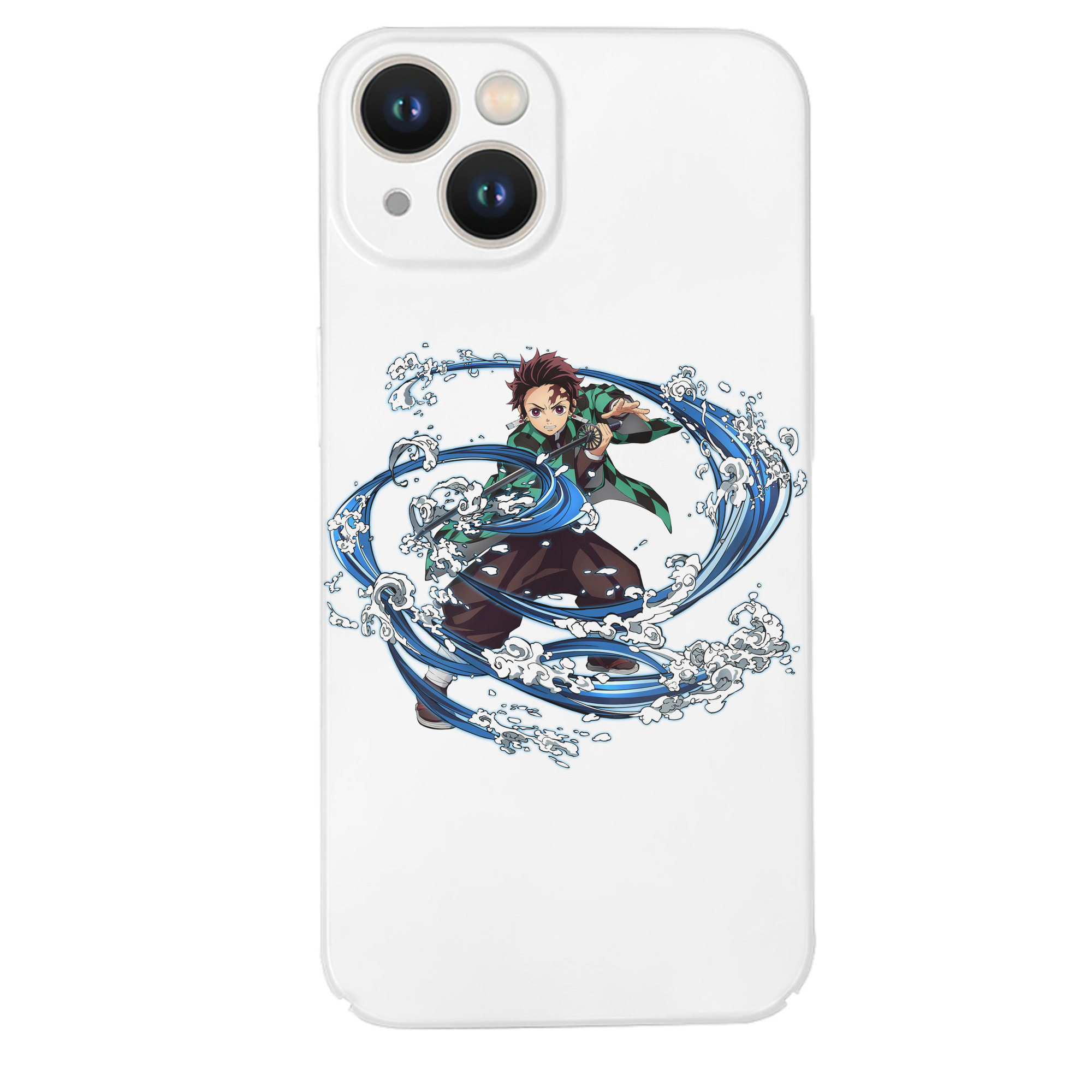 （画像用） 鬼滅の刃 竈門 炭治郎／かまど たんじろう Kamado Tanjirou 【iPhone 14シリーズ対応】ハードケース